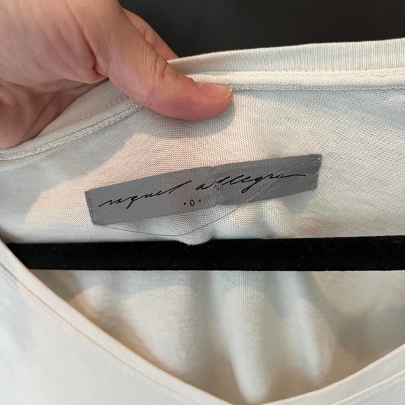 Raquel Allegra Splatter Tee Size 0 Medium - Picture 2 of 10